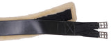 Platinum Leather Girth Removable Sheepskin Backing
