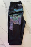 Youth Performance Riding Tights - Black  Mermaid