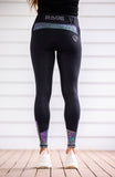 Youth Performance Riding Tights - Black  Mermaid