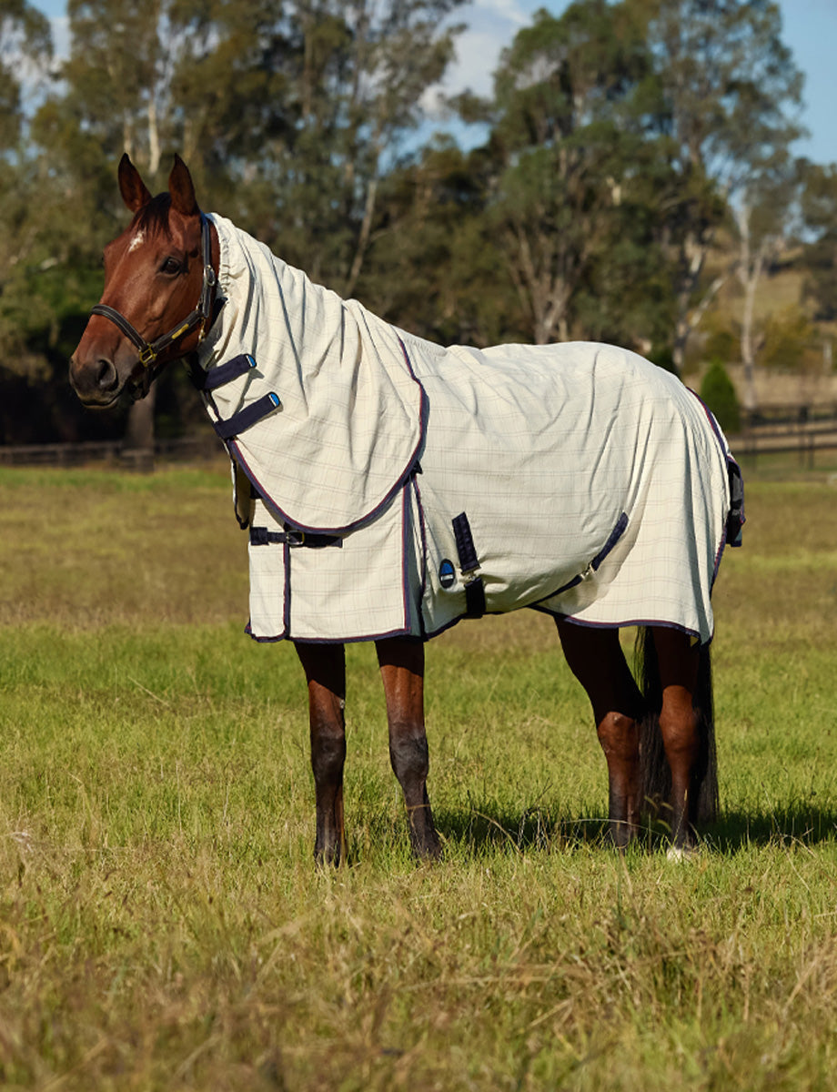WeatherBeeta Cotton Summer Sheet Scrunch Combo