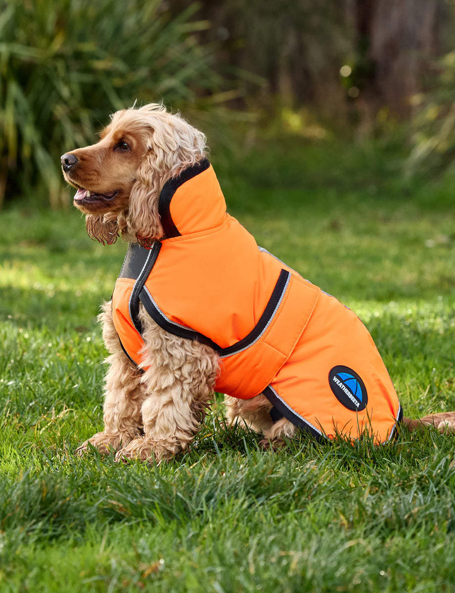 WeatherBeeta ComFiTec Reflective 300D Deluxe Showerproof Dog Coat