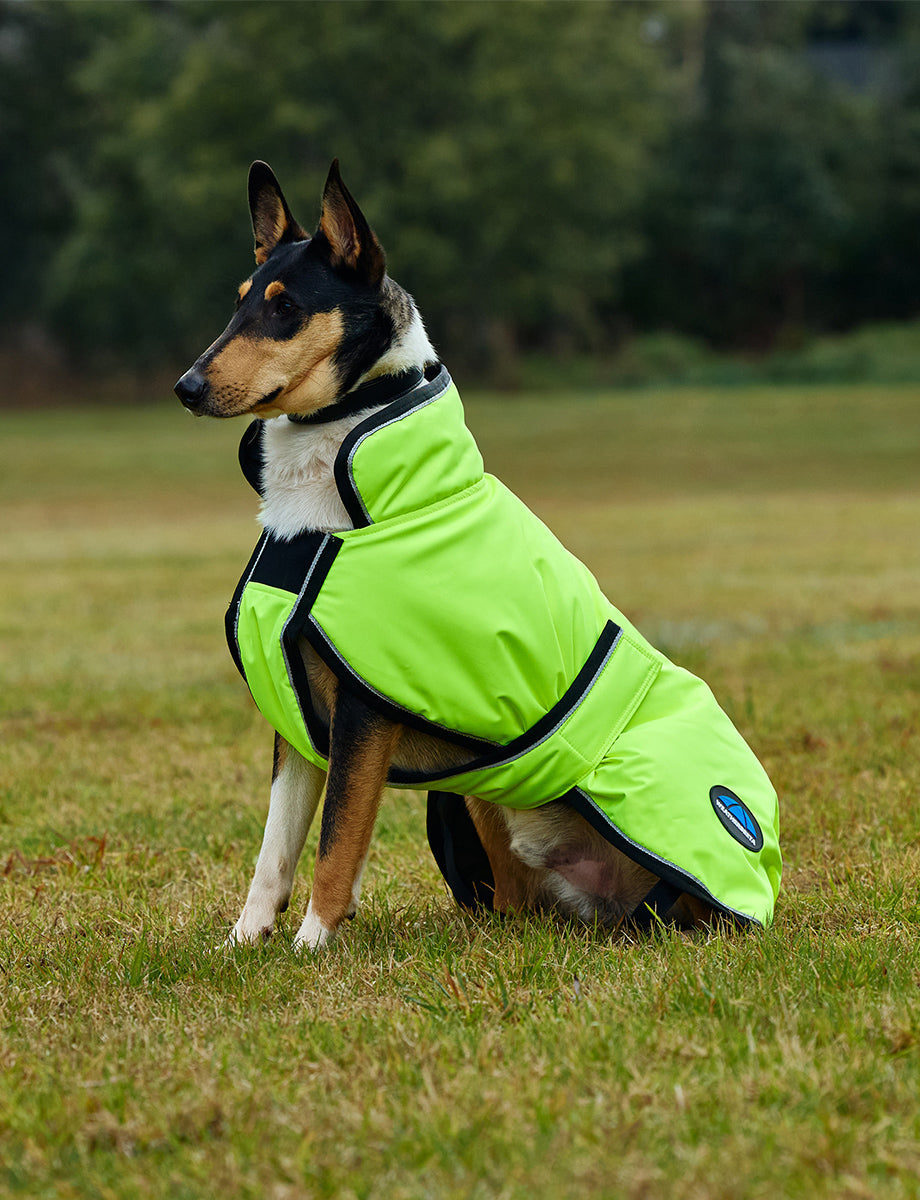 WeatherBeeta ComFiTec Reflective 300D Deluxe Showerproof Dog Coat