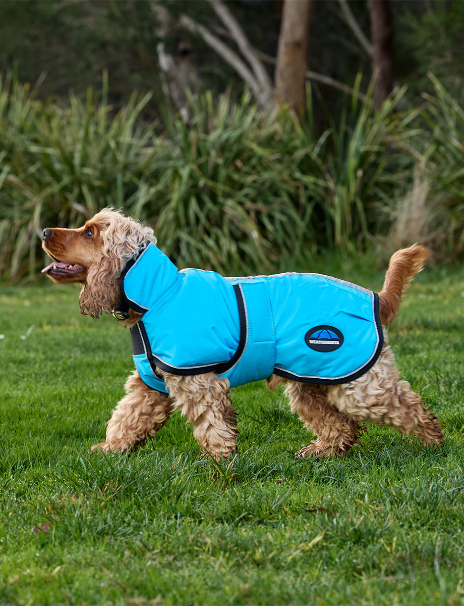 WeatherBeeta ComFiTec Reflective 300D Deluxe Showerproof Dog Coat