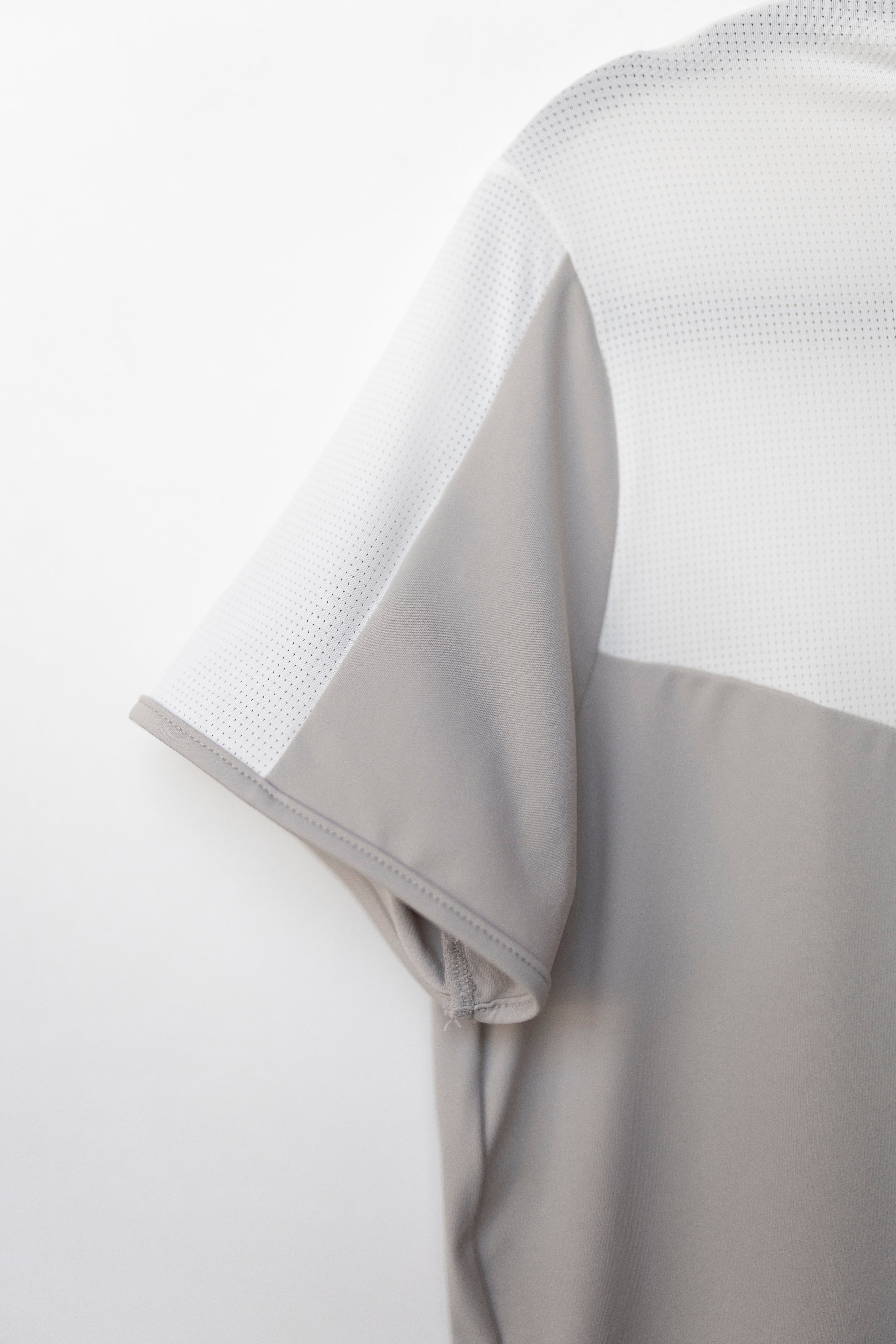 Pastel Grey Short Sleeve Shirt