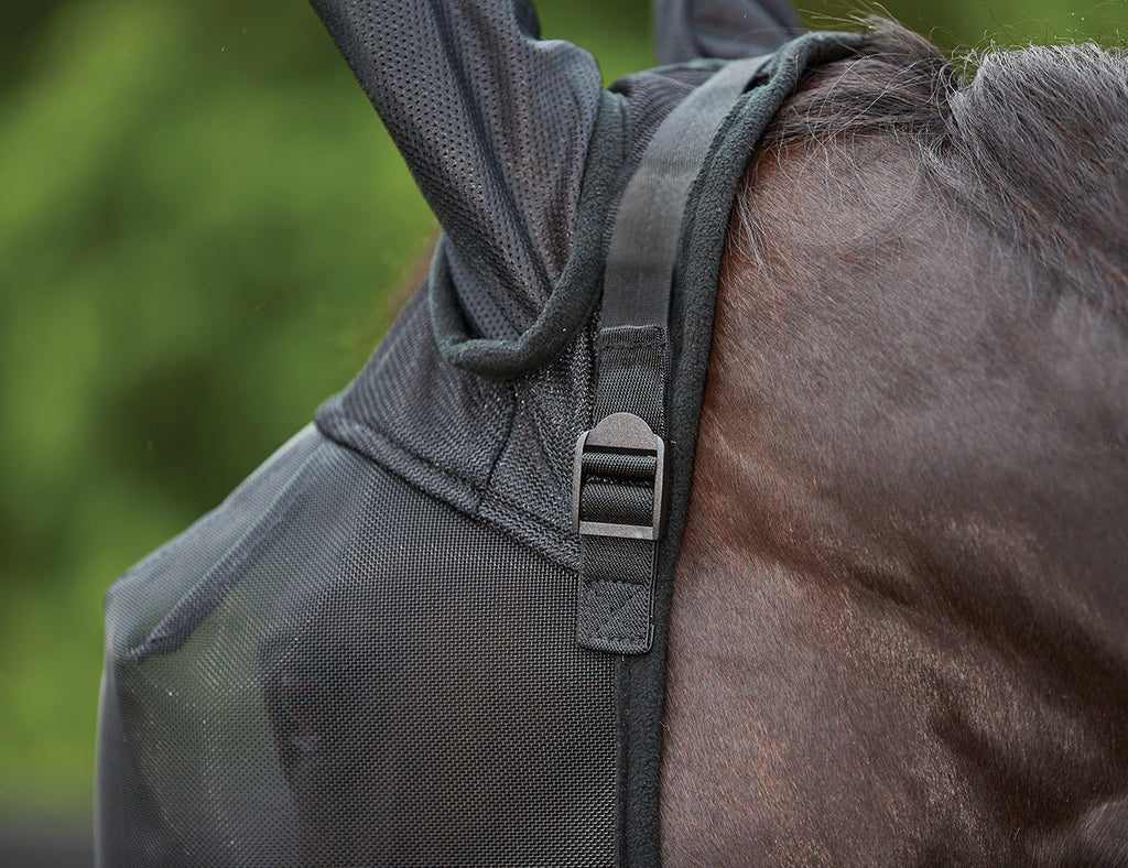 WeatherBeeta ComFiTec Double Dart Deluxe Fly Mask With Ears