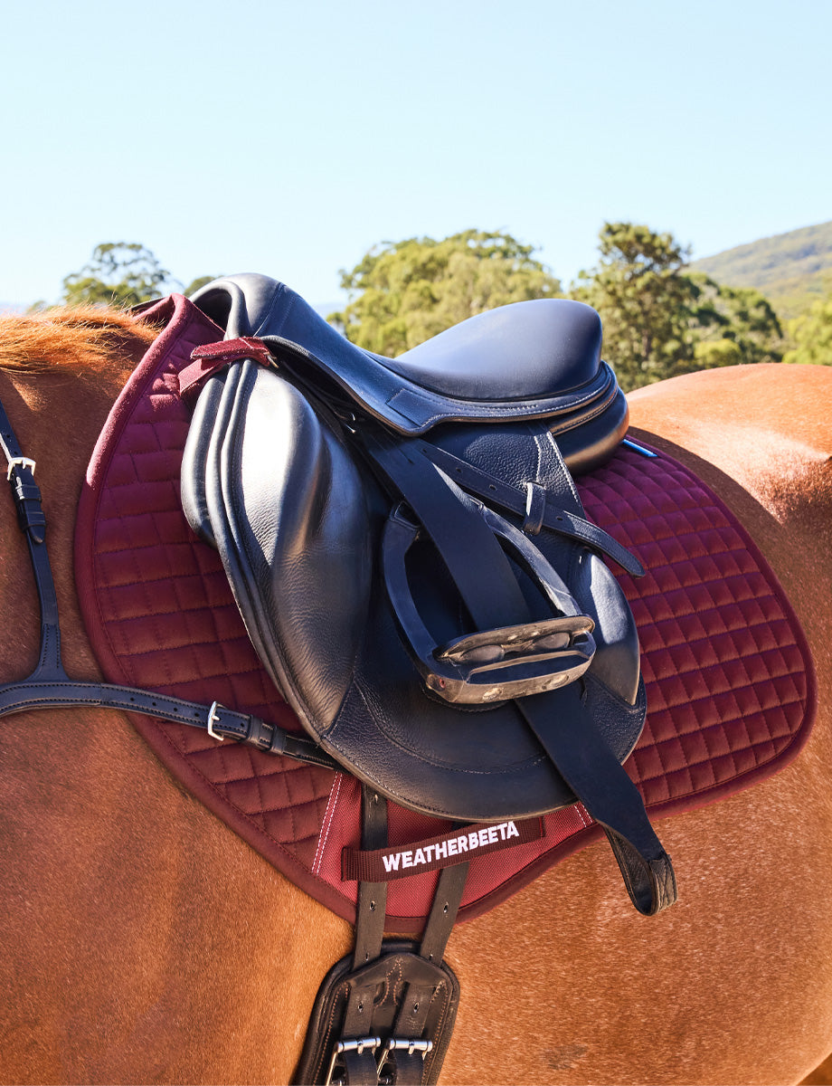 WeatherBeeta Prime Air-Tec Jump Shaped Saddle Pad