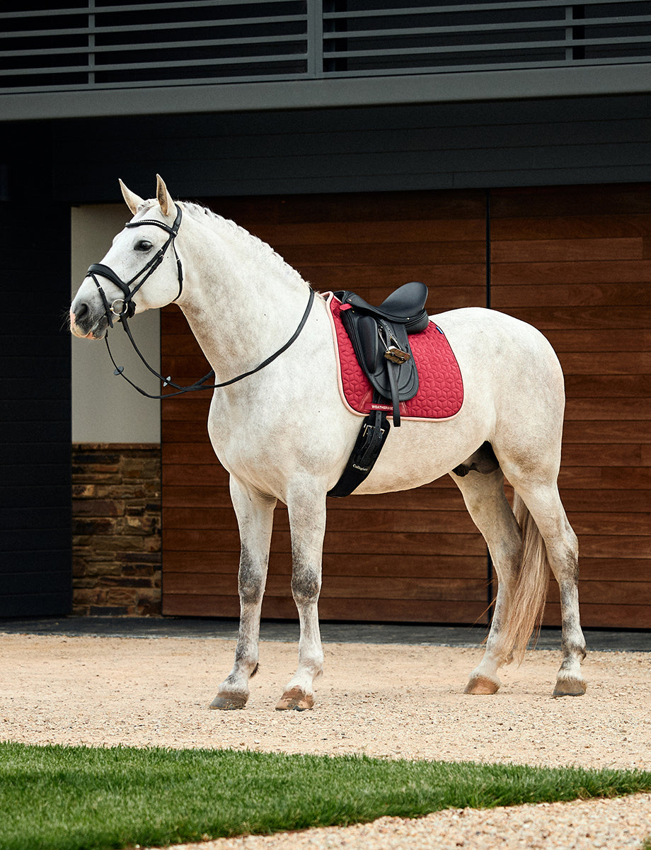 WeatherBeeta Suede Elite Air-Tec Dressage Saddle Pad