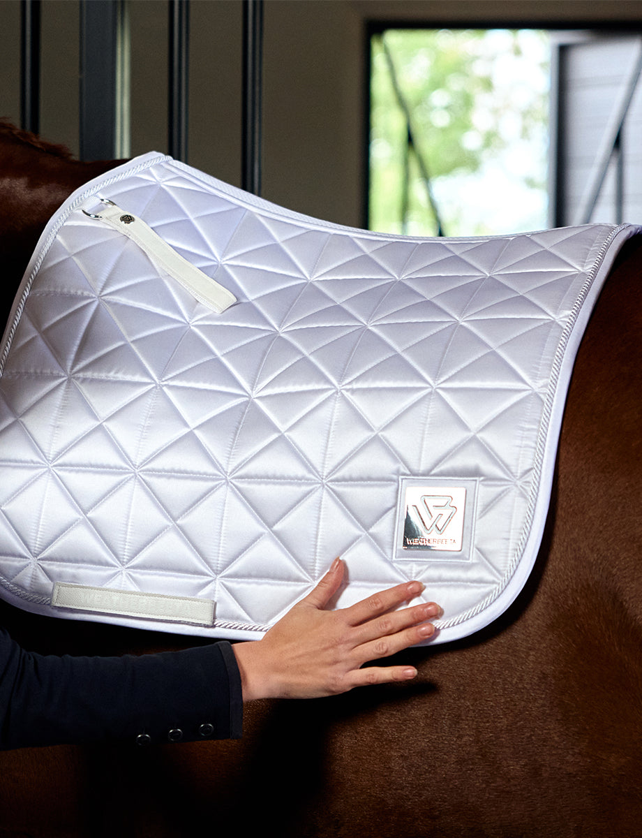 WeatherBeeta Satin Luxe Air-Tec Dressage Saddle Pad