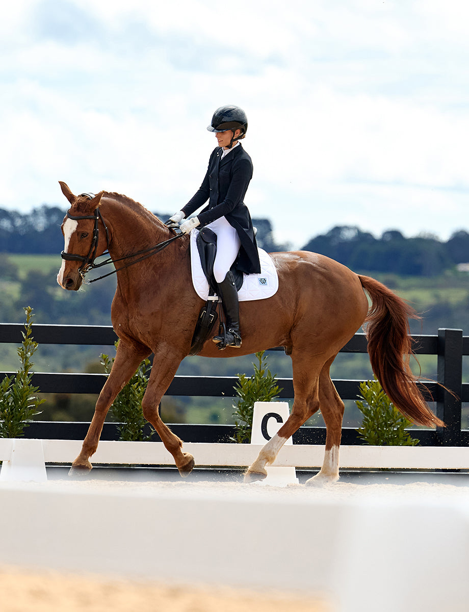 WeatherBeeta Satin Luxe Air-Tec Dressage Saddle Pad