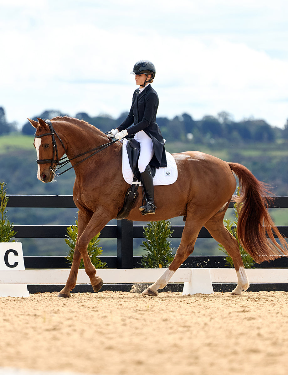 WeatherBeeta Satin Luxe Air-Tec Dressage Saddle Pad