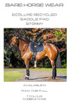 Copy of BARE ECOLUXE - Luxury Saddle Pad - Black & Grey