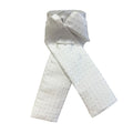 PIN SPOT RIDING STOCK - WHITE/SILVER