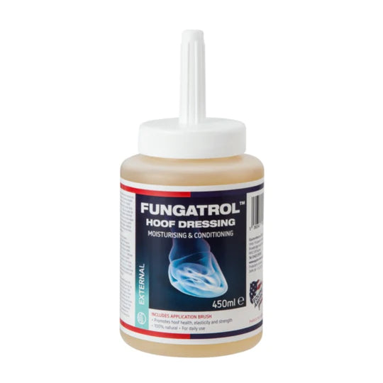 Equine America Fungatrol Hoof Dressing 450ml – with Brush