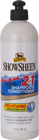 ABSORBINE SHOWSHEEN 2 IN 1 SHAMPOO & CONDITIONER