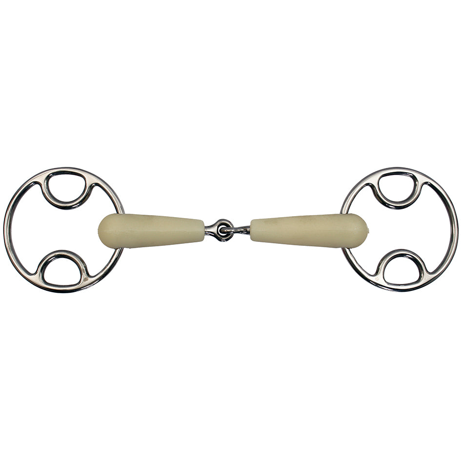 Happy mouth jointed loop end bit