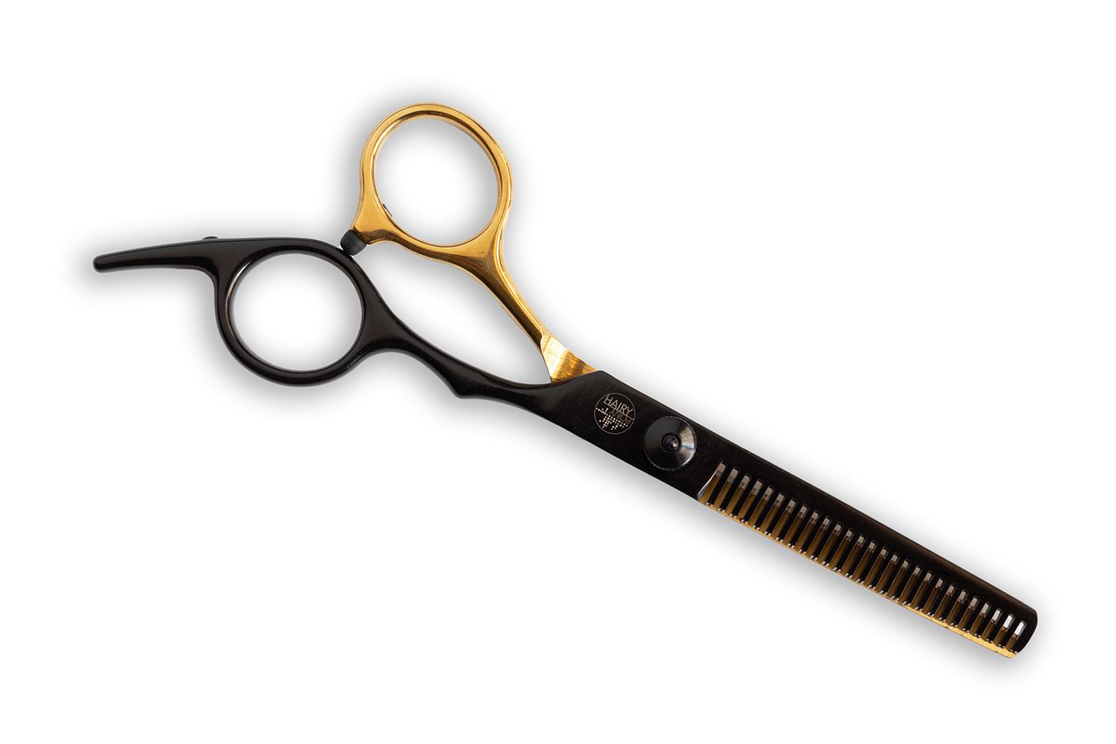 Hairy pony thinning scissors