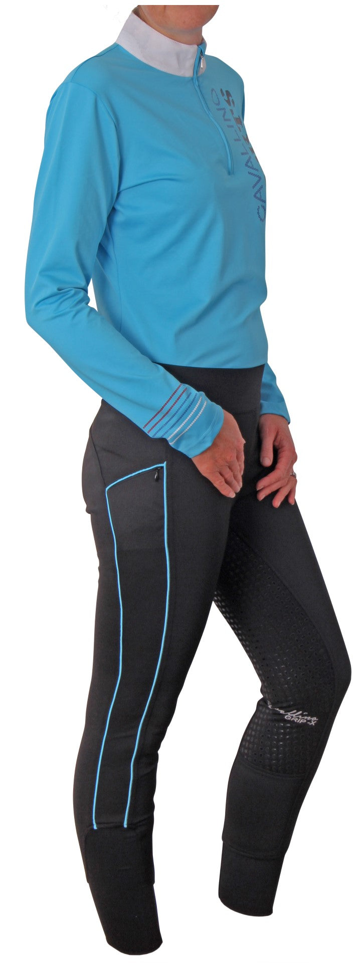 Cavallino full seat grip riding tights