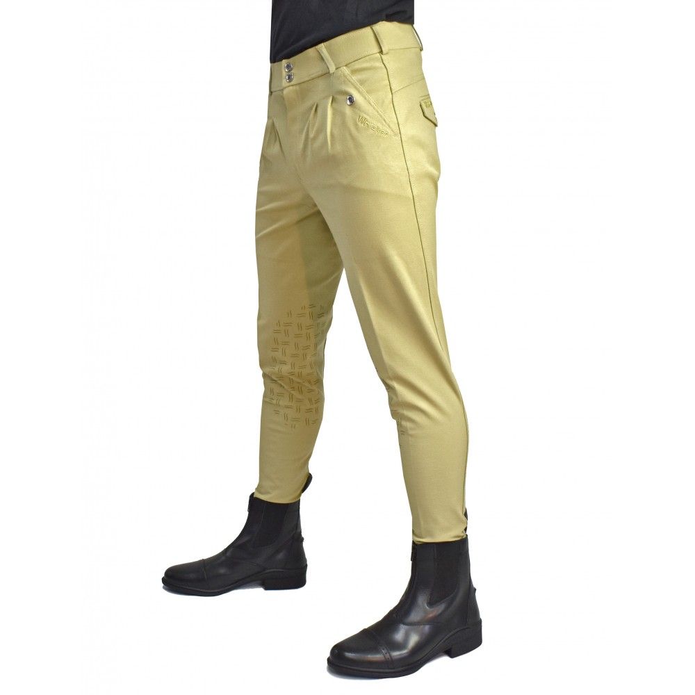 WHITAKER MENS BREECHES-SILICONE KNEE GRIP
